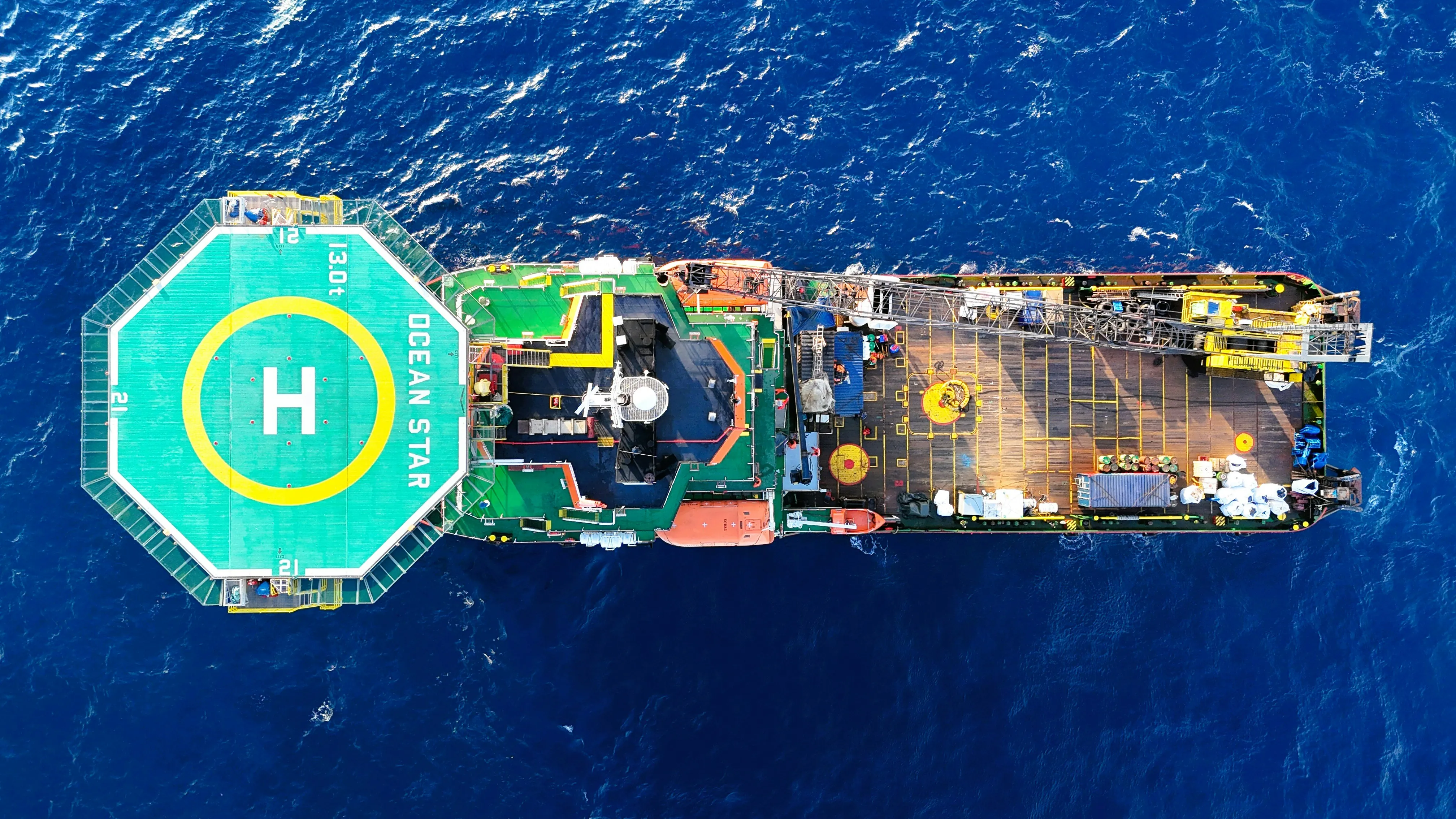 Offshore process industry infrastructure