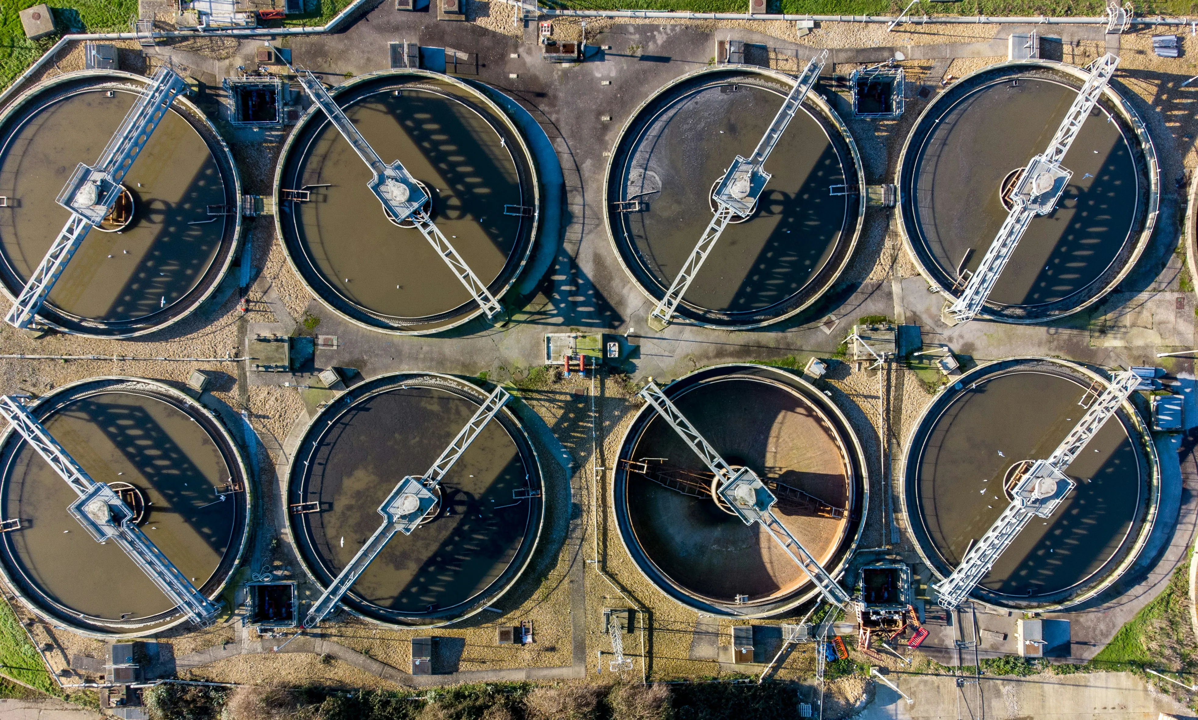 Water utility infrastructure and treatment environment