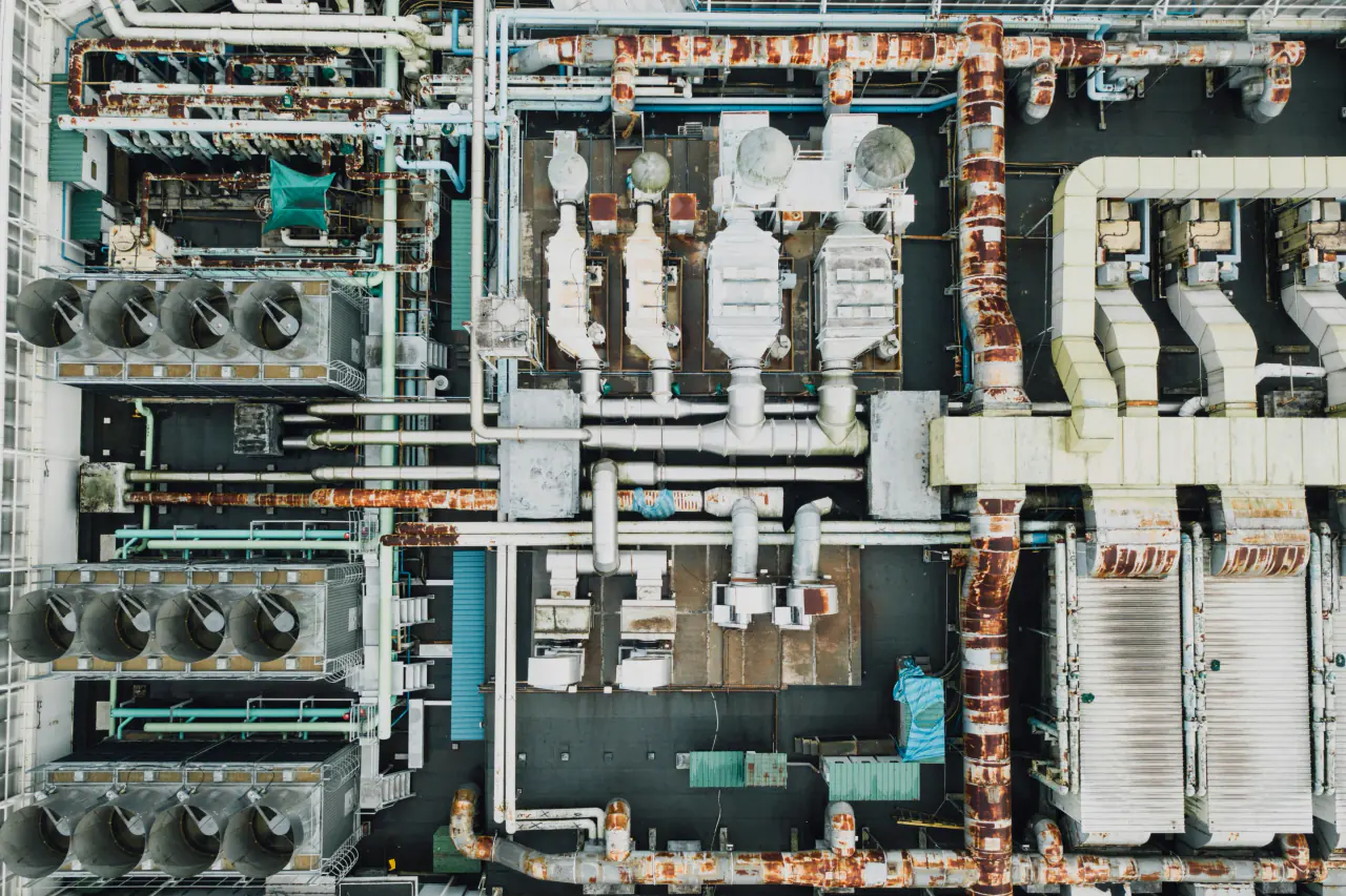 Industrial process plant infrastructure